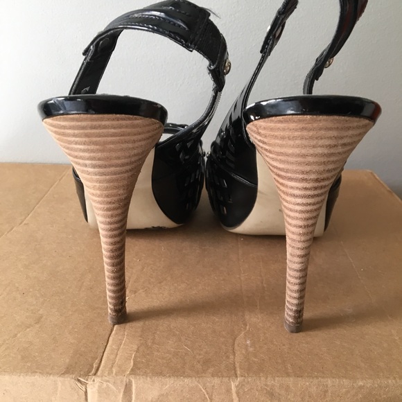 Guess Patent Leather Platform Heels - Picture 4 of 6